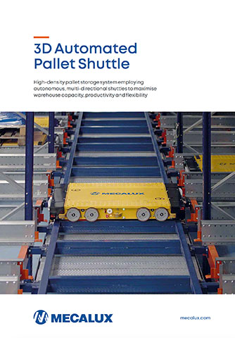 Automaatne Pallet Shuttle 3D