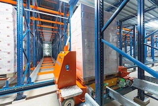 Automaatne Pallet Shuttle on äärmiselt kasulik külmhoidlalahendus