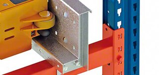 Siinid asuvad automaatse Pallet Shuttle’i süsteemi laokanalite sees