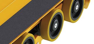 Veererullikud võimaldavad süstikul kanali sees liikuda