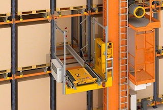 Virnastuskraanadega Pallet Shuttle
