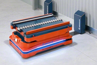 Seadmepargi haldamise tarkvara korraldab AMR-ide akude laadimise