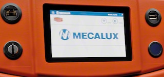 Igal AMR-robotil on ekraan, mille kaudu saab kontrollida selle olekut ja teha hooldustoiminguid