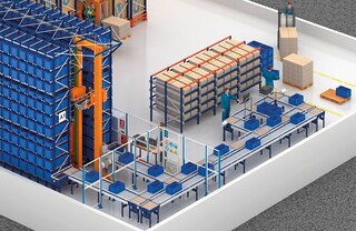 Konveierid on väikekaupade AS/RSide oluline komponent