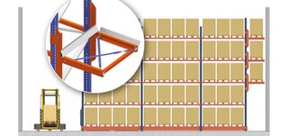 P&D jaamad paigaldatakse riiulite Movirack käigutee kohale
