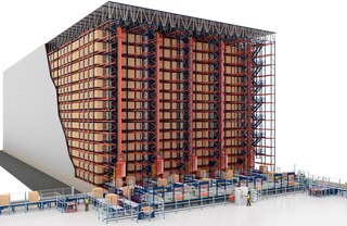 Kaubaaluste virnastuskraanad on ideaalne lahendus automatiseeritud toiminguteks clad-rack ladudes