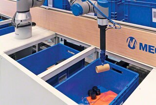 Komplekteerimistoimingu lõpus viiakse tellimiskast rajatise teise alasse