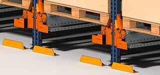 Pallet Shuttle laoriiulite ees- ja küljekaitsed