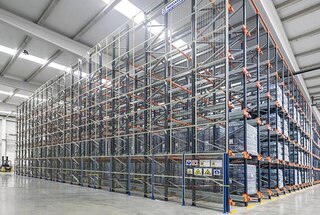 Pallet Shuttle süsteem on ideaalne lahendus laopuhvri sisustamiseks