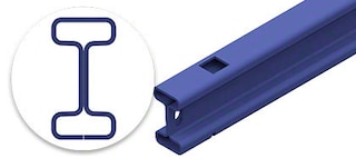 Tagasilükkega laoriiulites liiguvad kärud mööda rööpaid