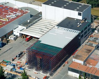 Riiulitele tuginevad laohooned kasutavad olemasolevat laopinda maksimaalselt ära