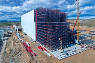 Riiulitele tuginevad laohooned võimaldavad lühemat projekti elluviimise aega võrreldes traditsiooniliste ladudega