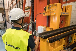 Kohapealsed tehnikud teevad automatiseeritud laosüsteemide ennetavat hooldust