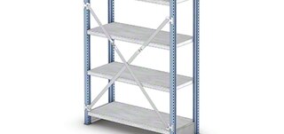 Risttugede komplektid suurendavad väikekaubariiulite jäikust