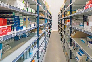 M3 väikekaubasüsteeme saab kasutada toodete kauplustes ladustamiseks ja väljapanekuks